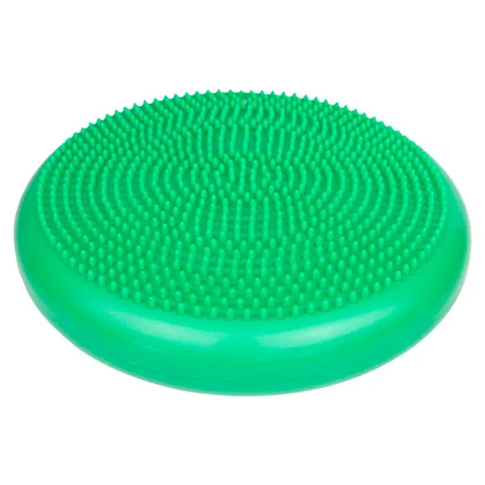 CanDo Inflatable Balance Disc, 14 Inches, Green Worldwide Shipping